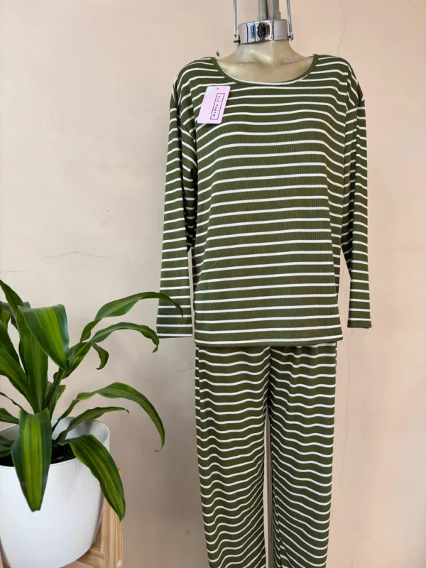 MP0567E - PIJAMA DAMA RAYADO MORLEY MARIA PIA T.5-7 - Imagen 2