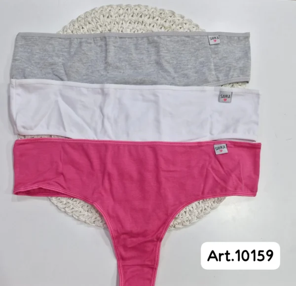 SK10159 - Pack x3 Culotteless alg-lycra basico MAX Sayka
