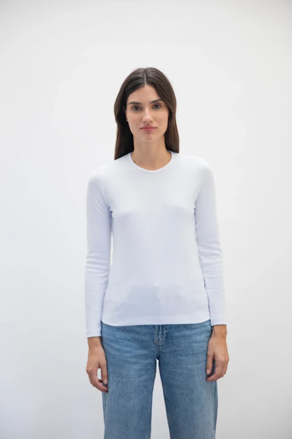 TR0110 - CAMISETA DAMA INTELOCK CUELLO-O TRES ASES - Imagen 2