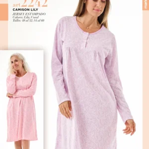 MU2242E - CAMISON INVIERNO LILY DAMA MARIENE T.54-58