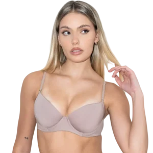 TD0220 - CORPIÑO TAZA SOFT CON BASE MICROFIBRA TRENDA T.95-105