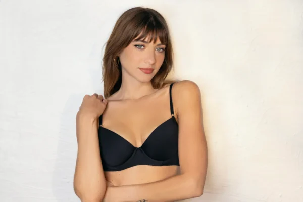 TD0220 - CORPIÑO TAZA SOFT CON BASE MICROFIBRA TRENDA T.95-105 - Imagen 2