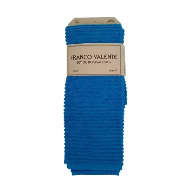 FV3004 - PACK X2 REPASADOR TOALLA CANELON 45X65 FRANCO VALENTE