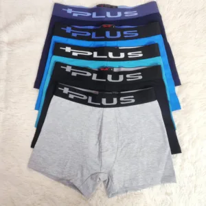 FX6010C - BOXER LISO ALGODON Y LYCRA PLUS T.S-XL